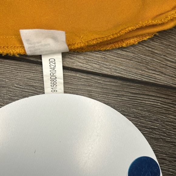 ANTONIO MELANI Orange Black One Shoulder Cocktail Dress - Picture 14 of 15